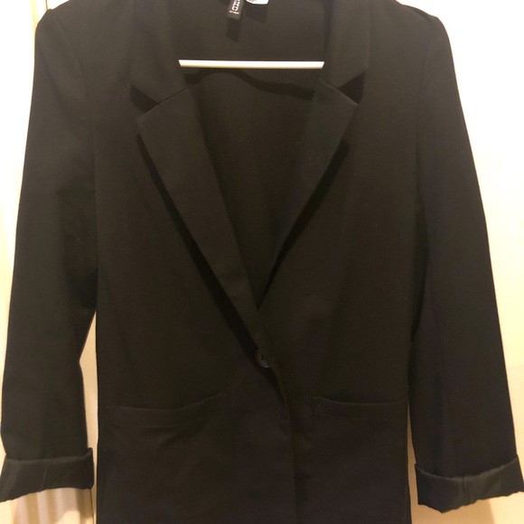 H&M black blazer - Picture 1 of 3